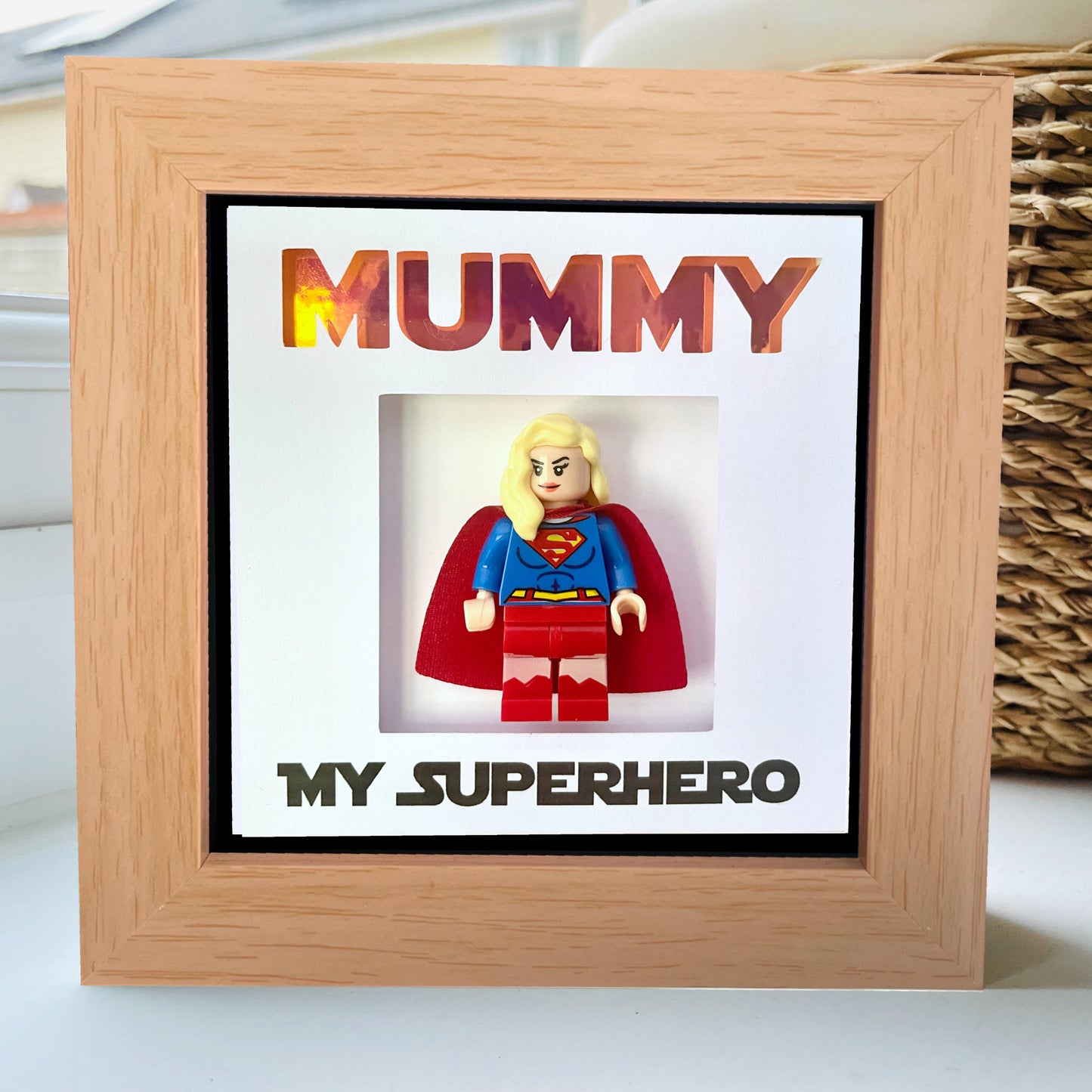 Mum/ Wife Superhero Character 2 Miniature