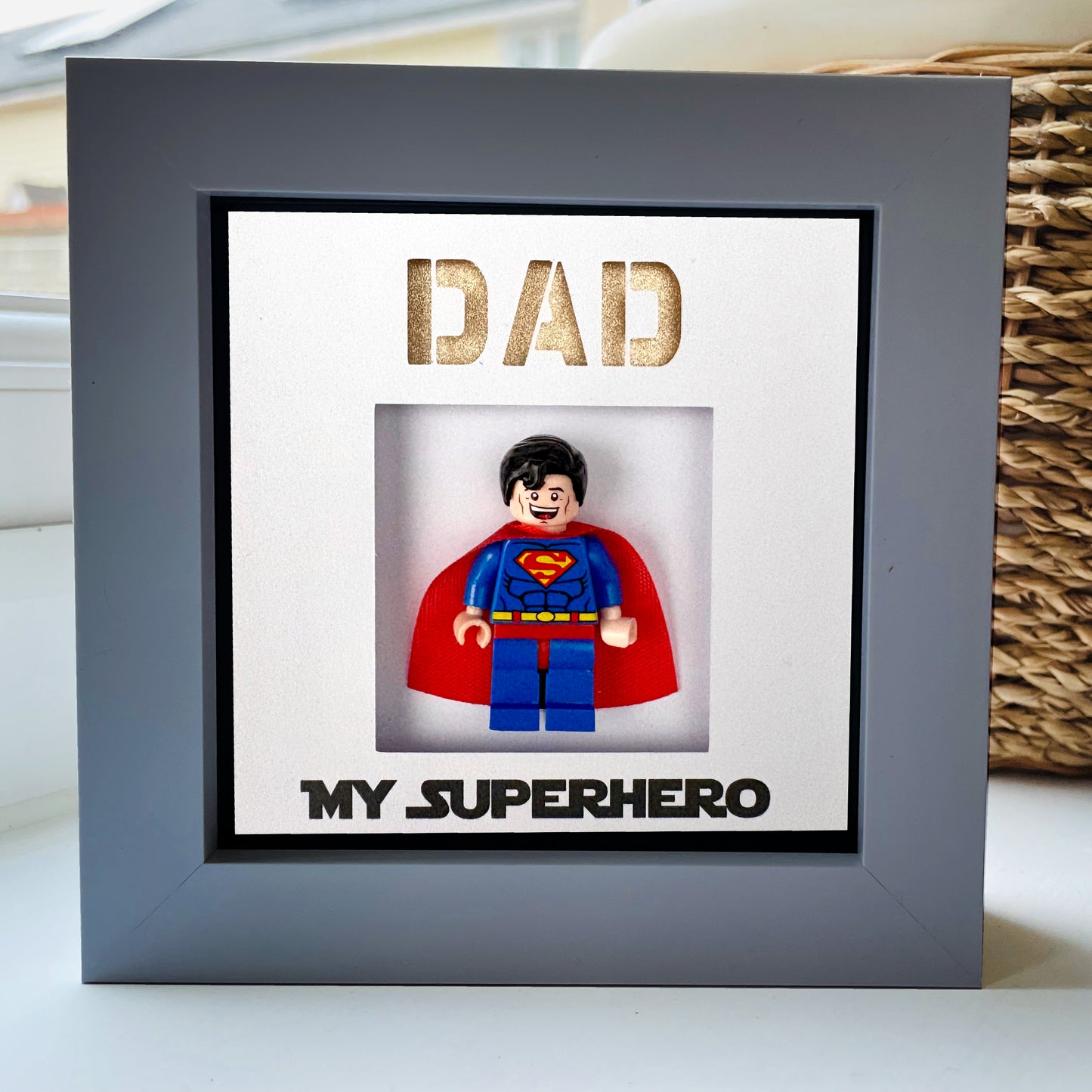 Male - Dad / Husband etc Superhero Character Miniature 1