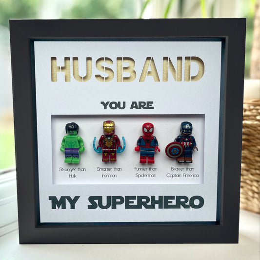 Dad / Husband You are my Superhero character Frame