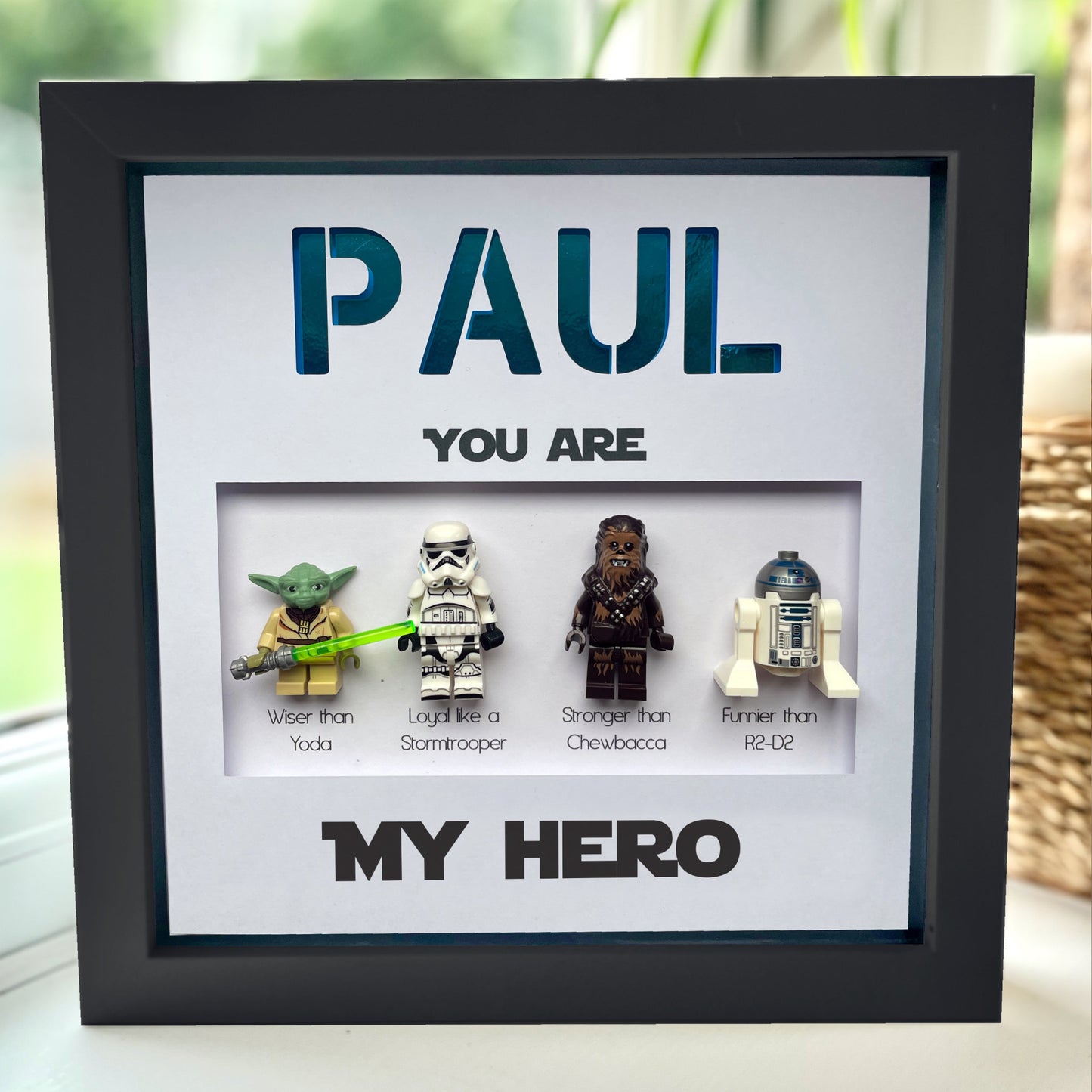 You are my Hero Character Frame