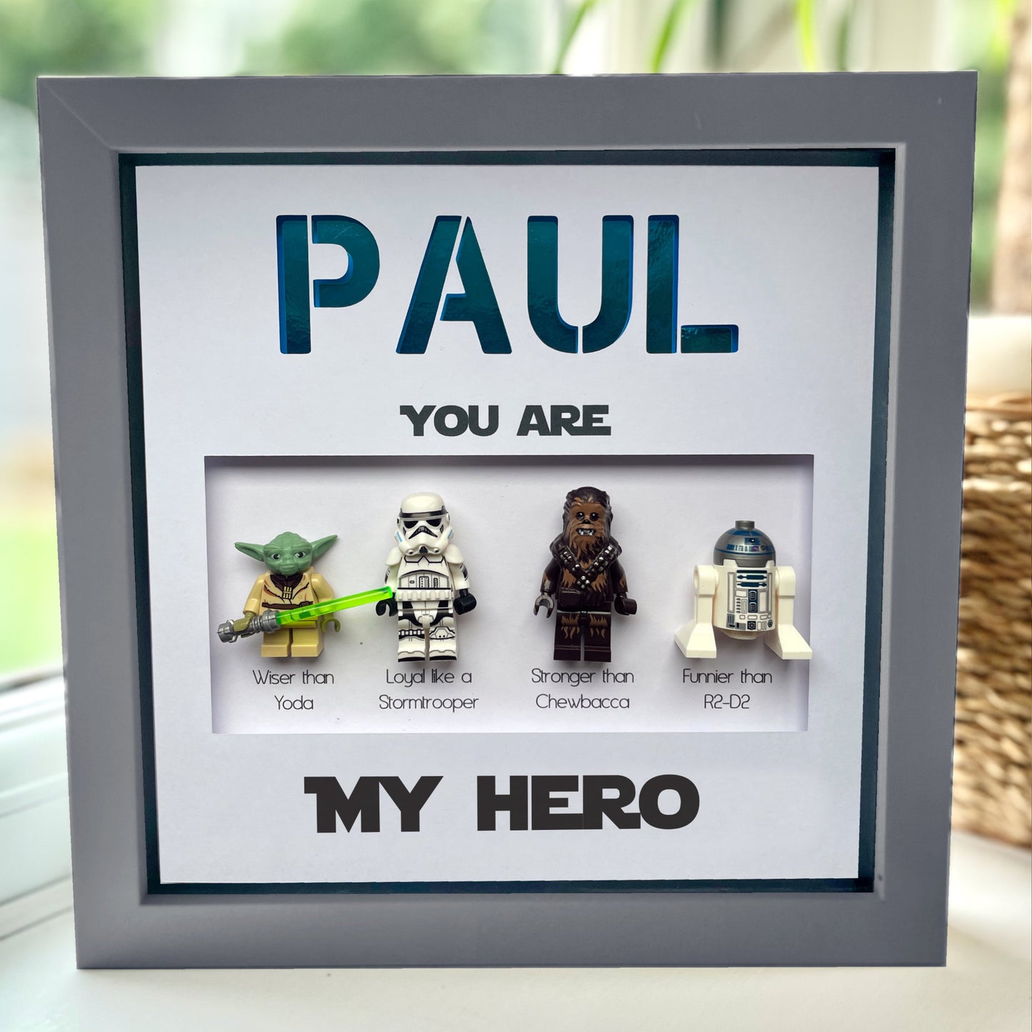 You are my Hero Character Frame