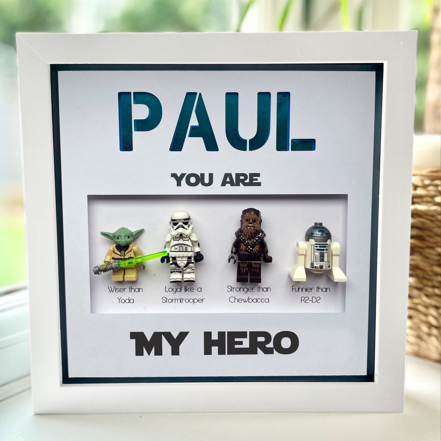 You are my Hero Character Frame