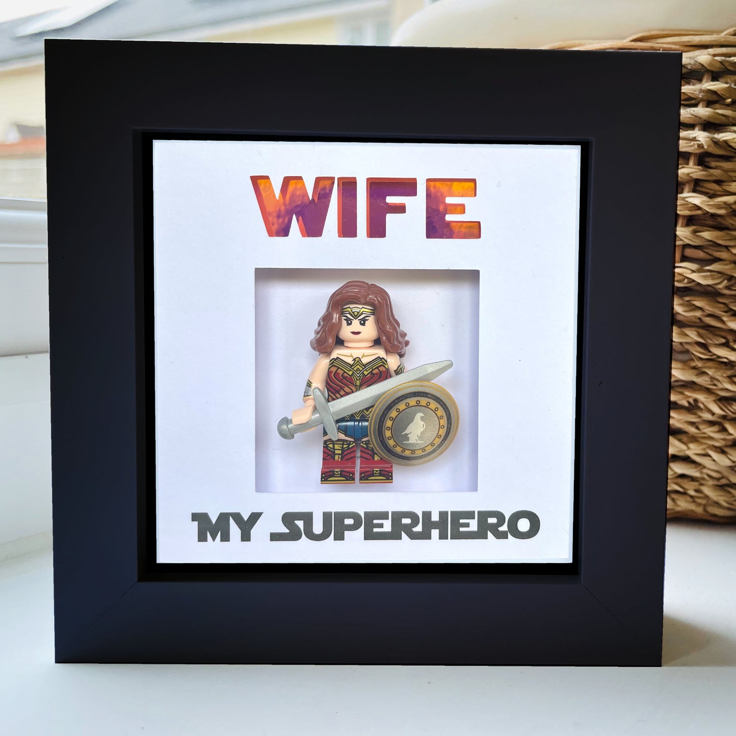 Mum/ Wife Superhero Character Miniature
