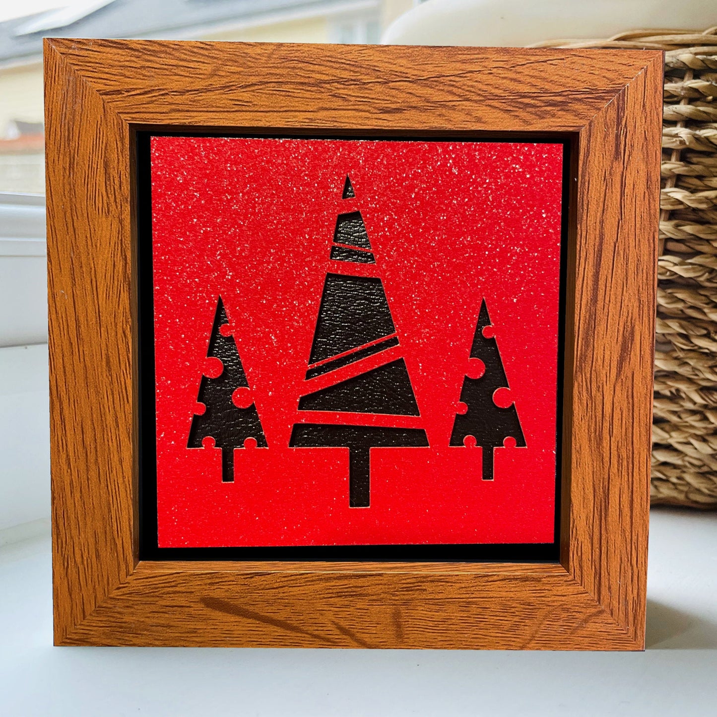 Christmas Tree 5 4 x 4” Box Frame