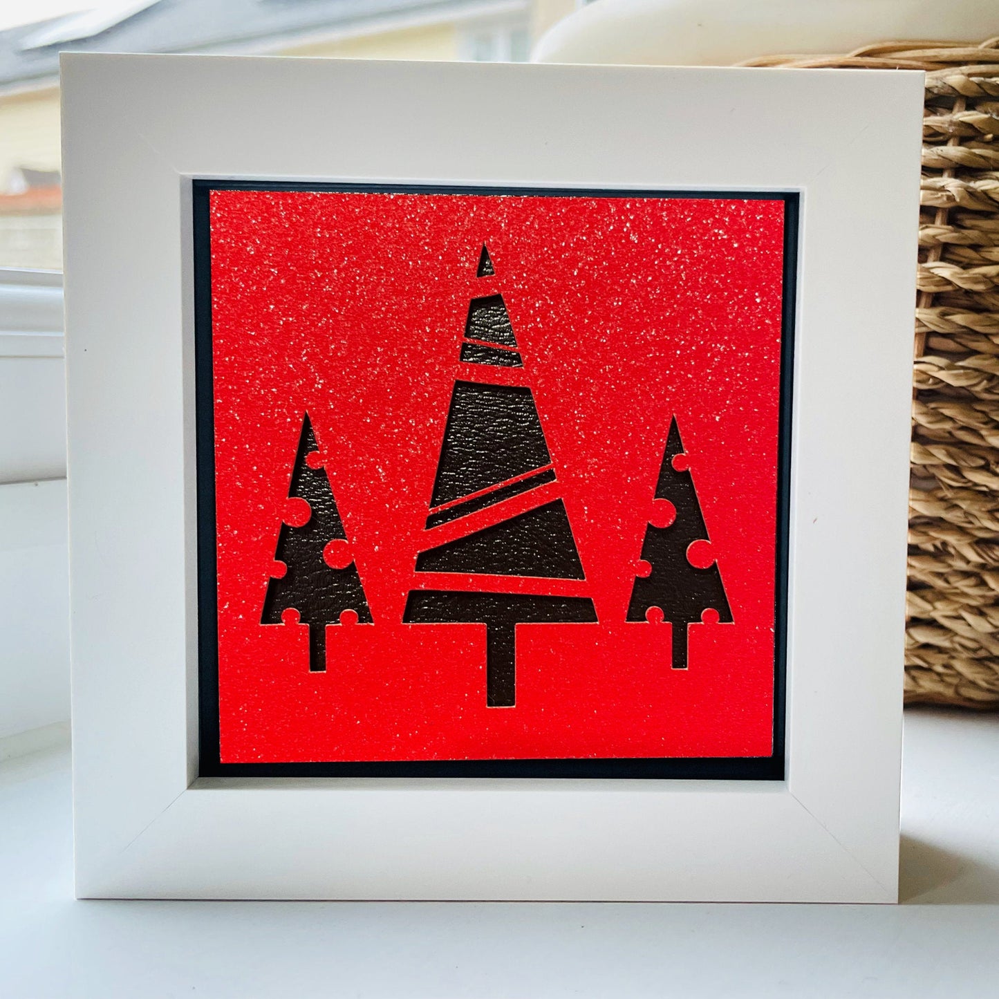 Christmas Tree 5 4 x 4” Box Frame