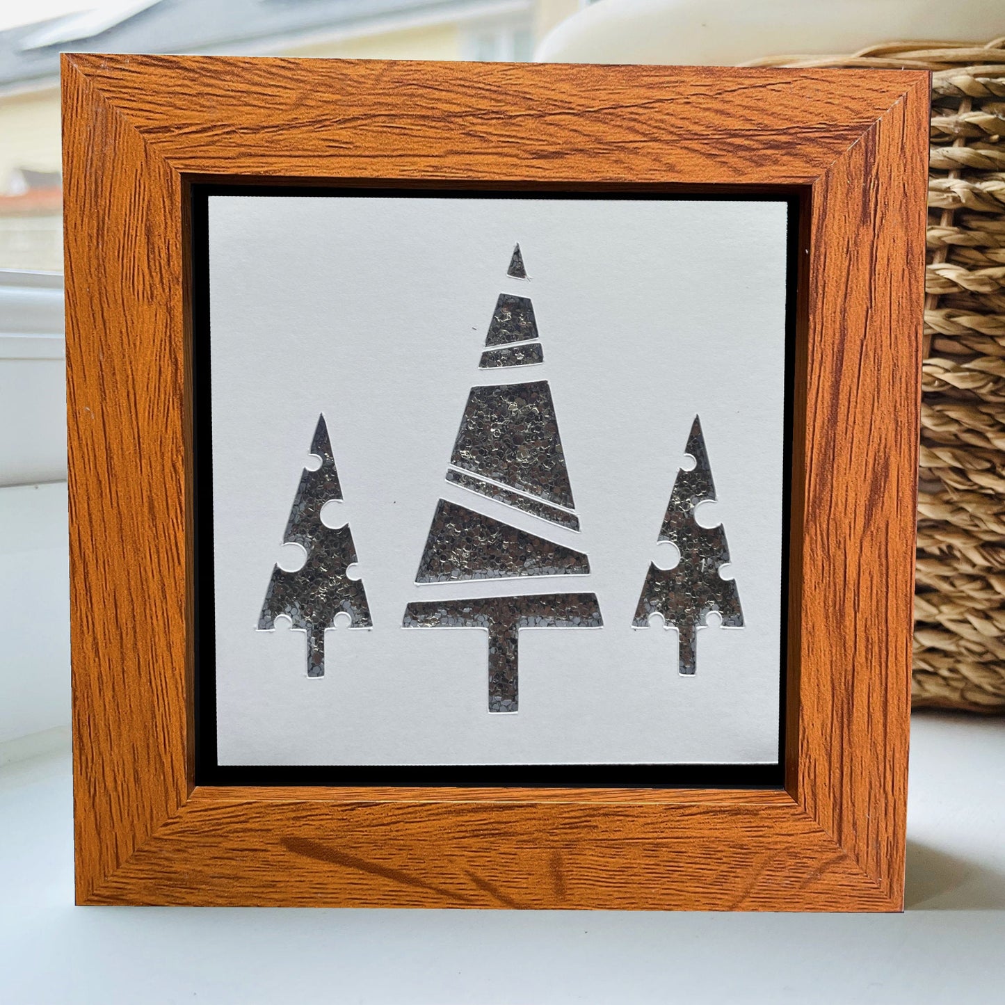 Christmas Tree 9 4 x 4” Box Frame