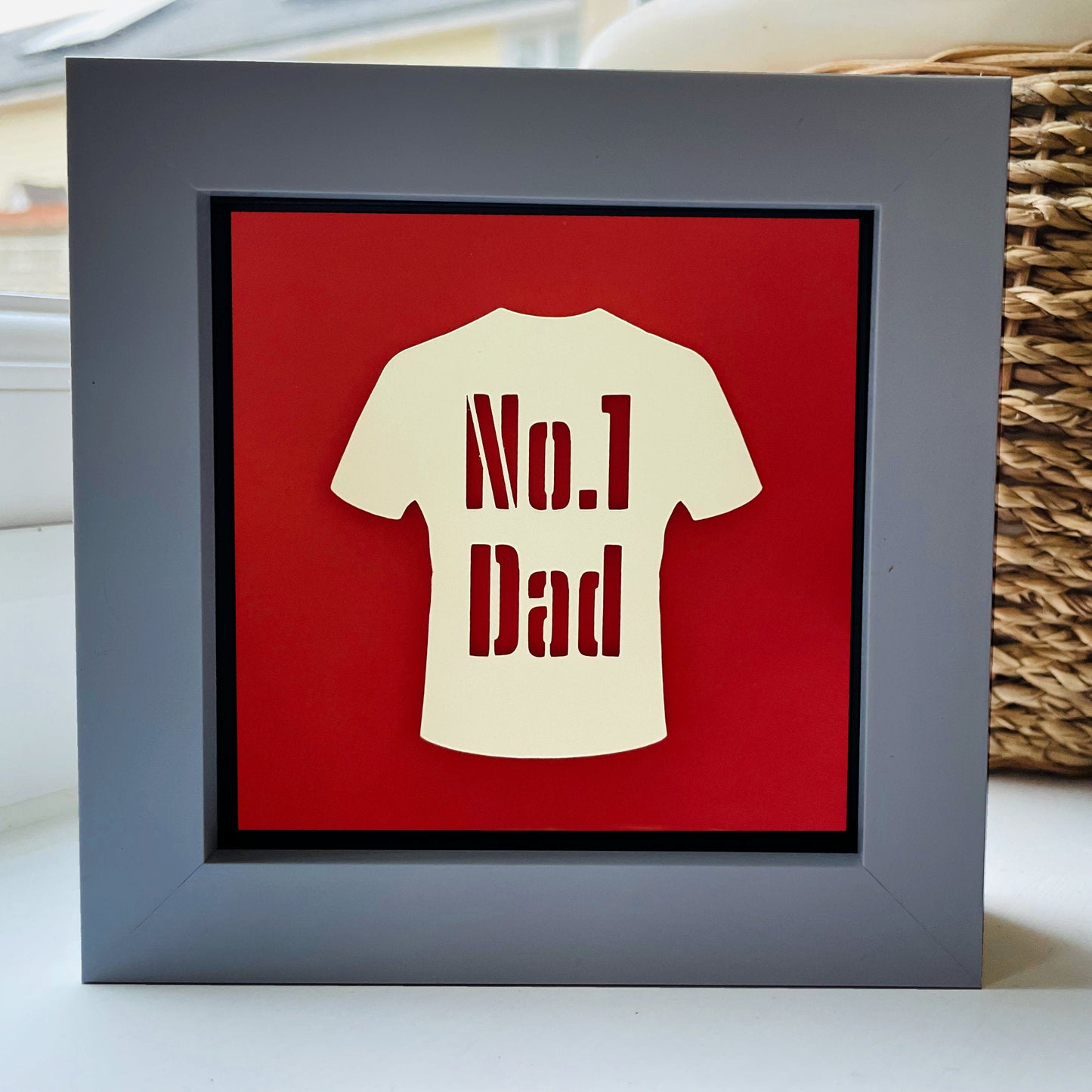 No 1 Dad Football Shirt 6