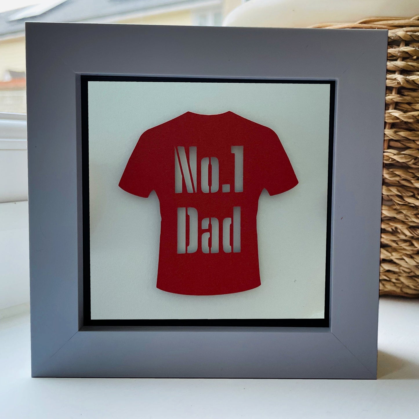 No 1 Dad Football Shirt 3