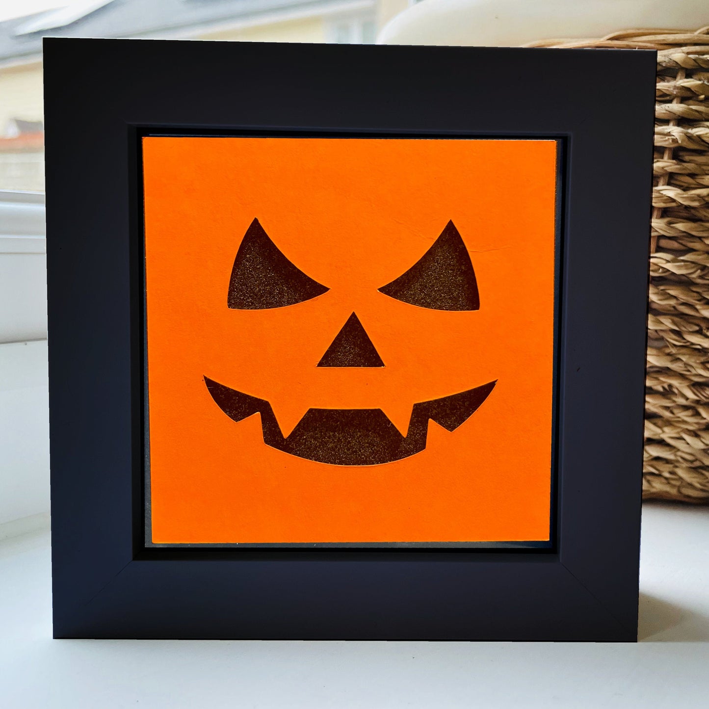 Pumpkin 4 x 4” Box Frame
