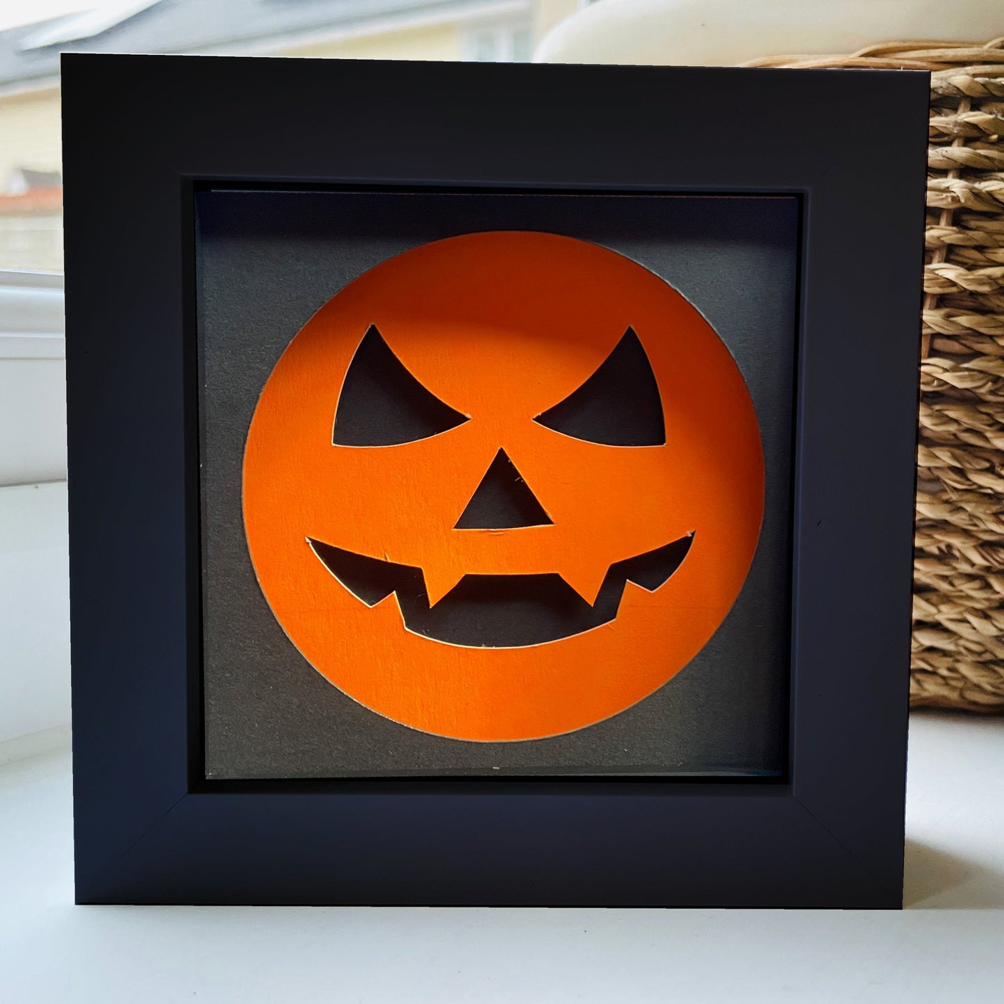 Pumpkin 4 x 4” Box Frame