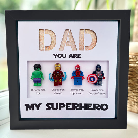 Dad / Husband You are my Superhero character Frame