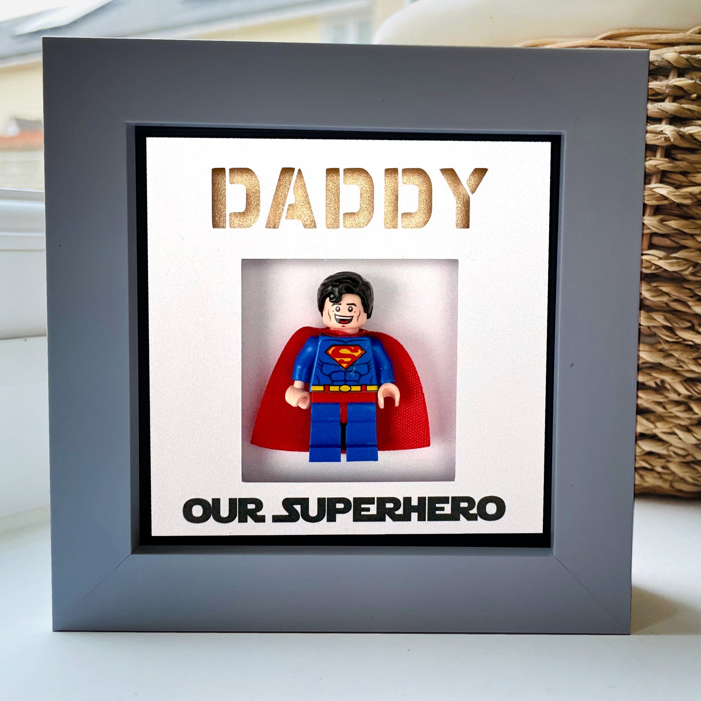 Male - Dad / Husband etc Superhero Character Miniature 1