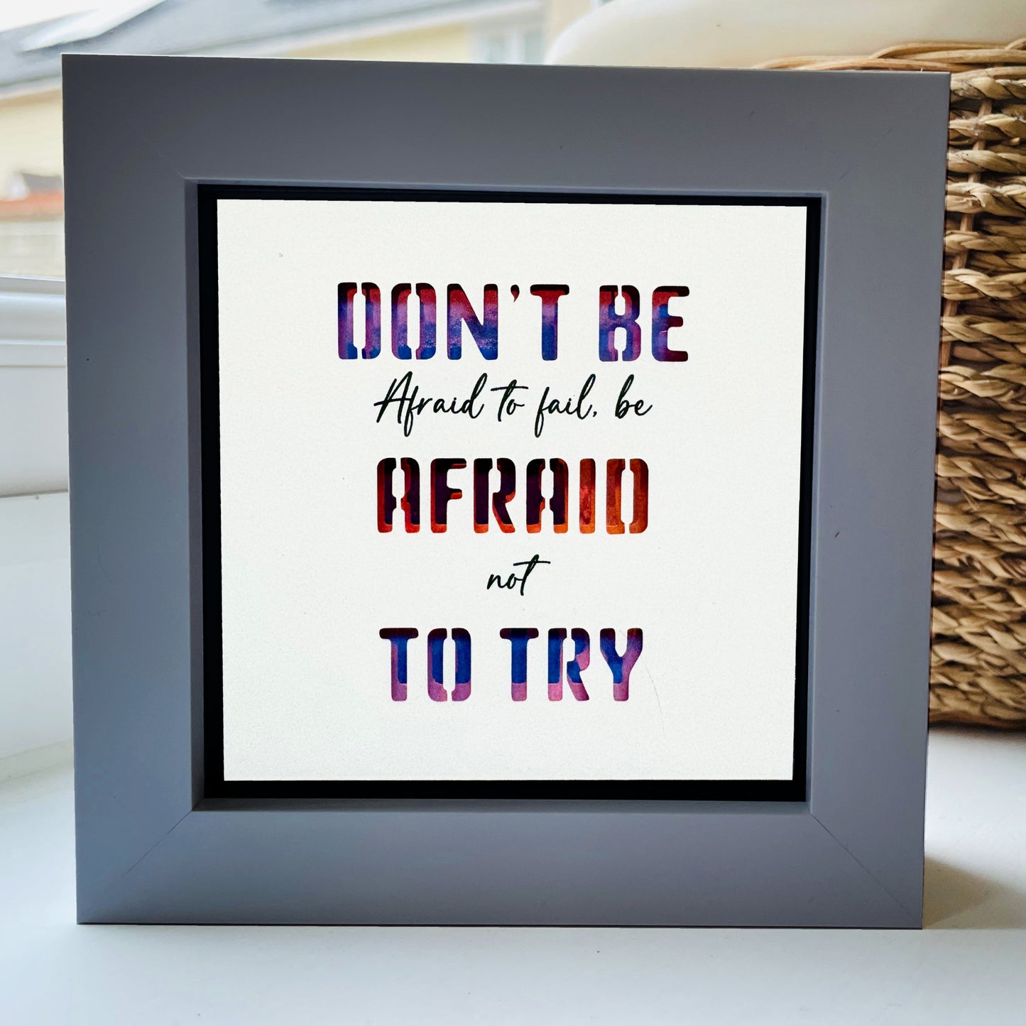 Don’t be afraid to try Quote 1