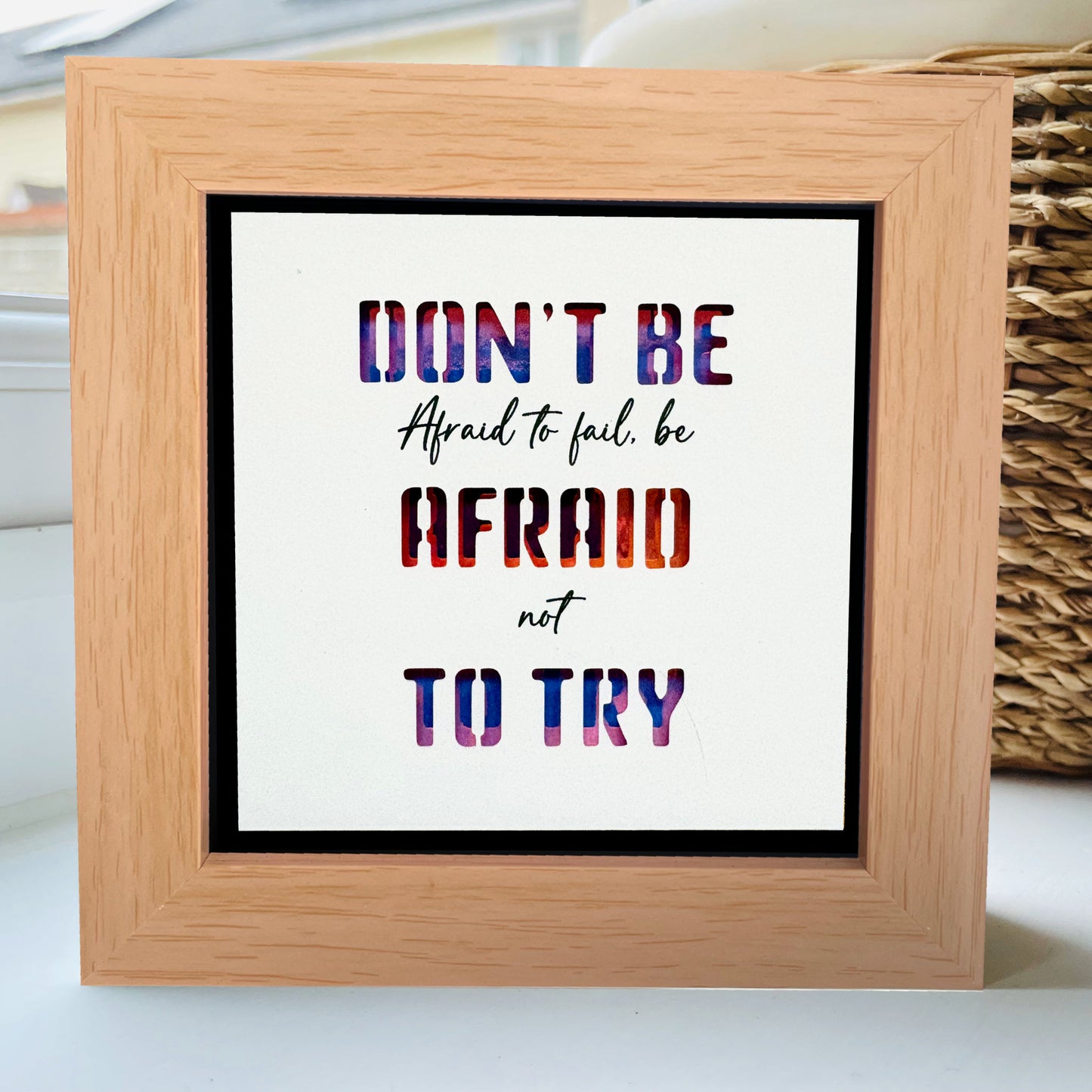 Don’t be afraid to try Quote 1