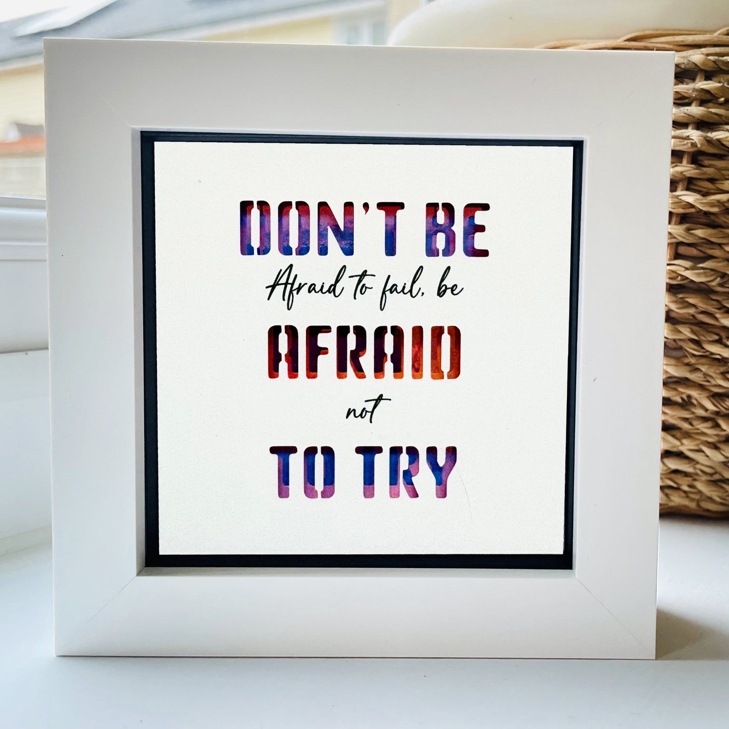 Don’t be afraid to try Quote 1