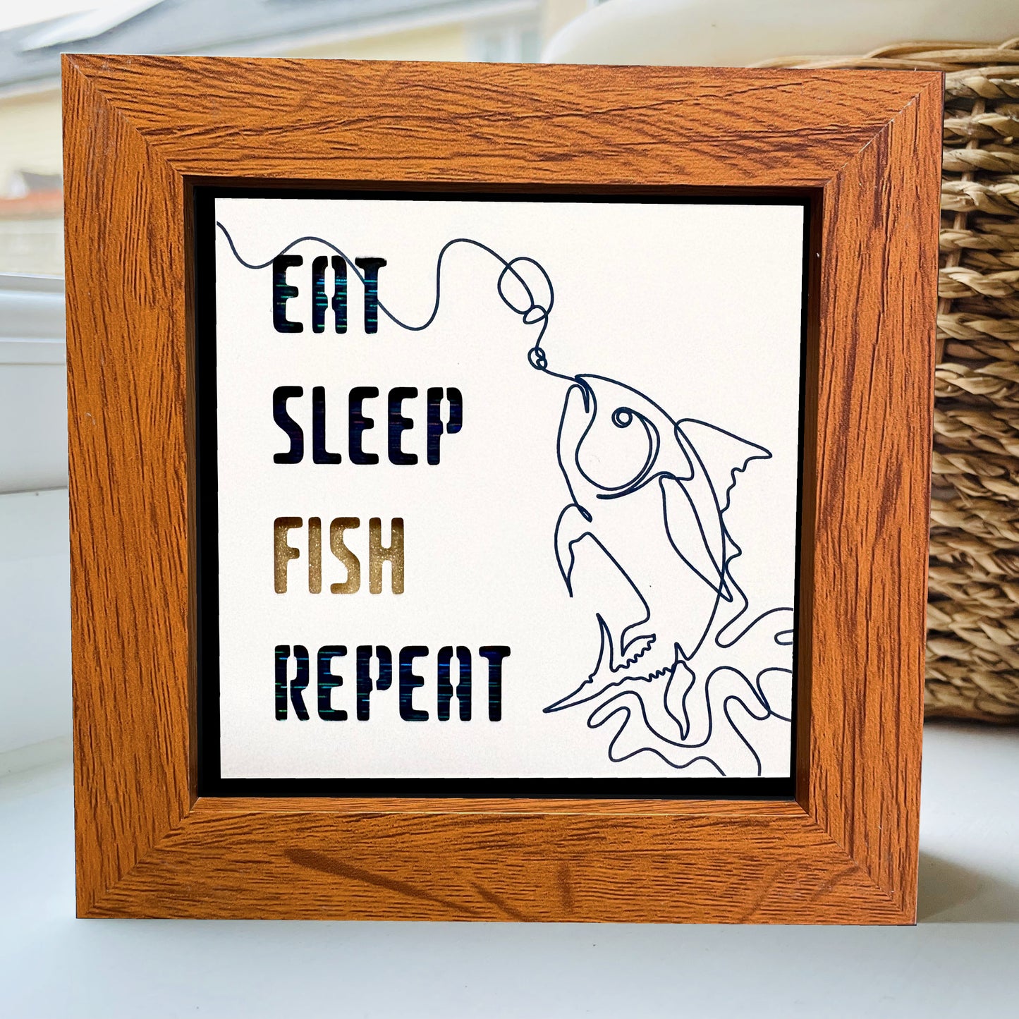 Eat Sleep Fish Repeat Fish quote 1