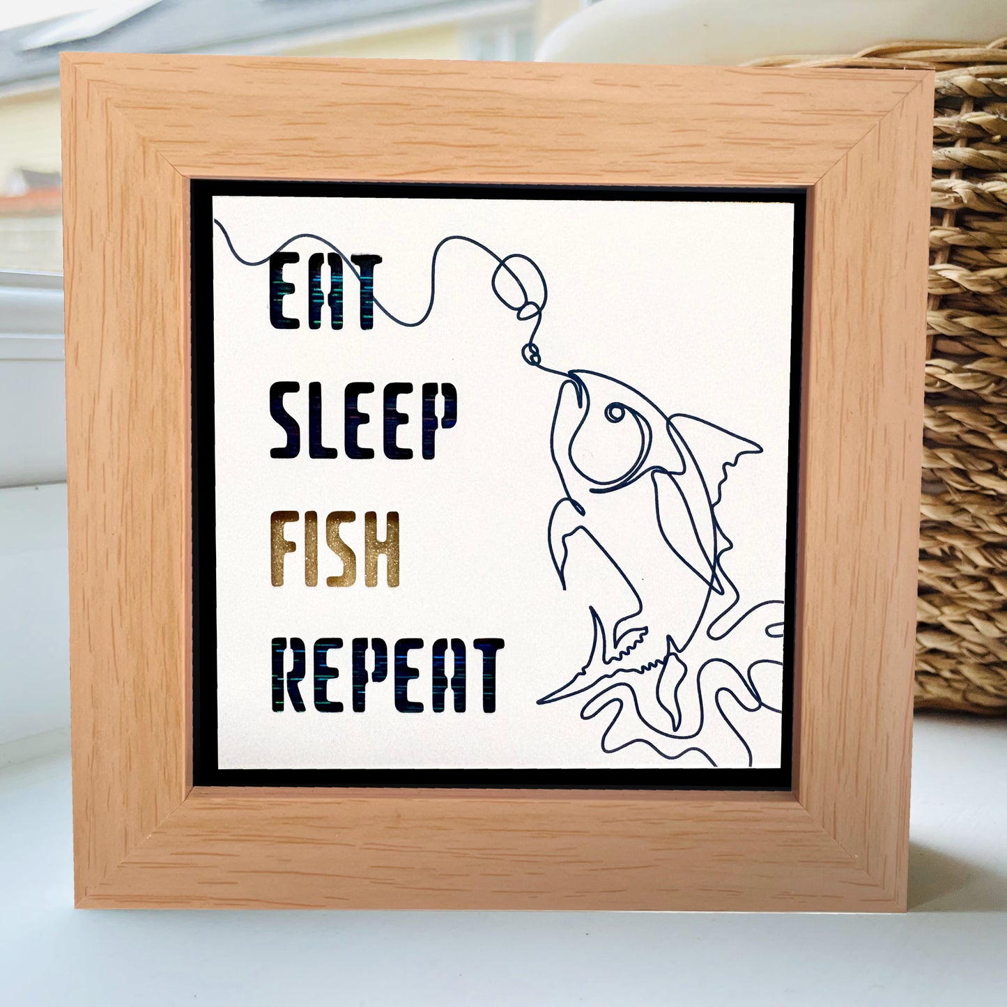 Eat Sleep Fish Repeat Fish quote 1