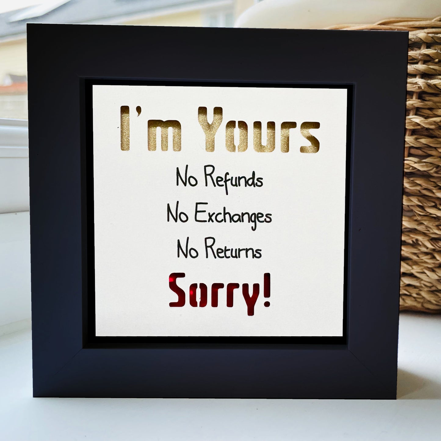 I'm yours... Sorry Quote 2