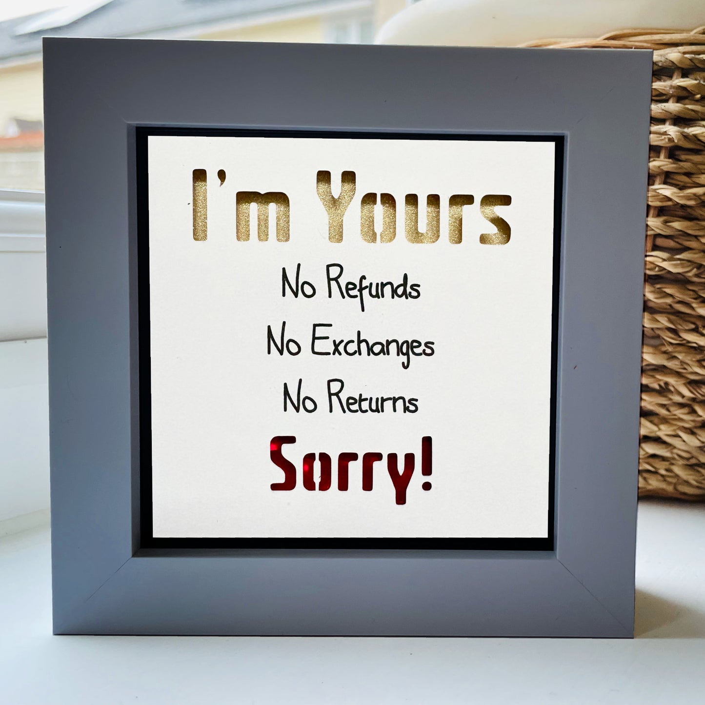 I'm yours... Sorry Quote 2