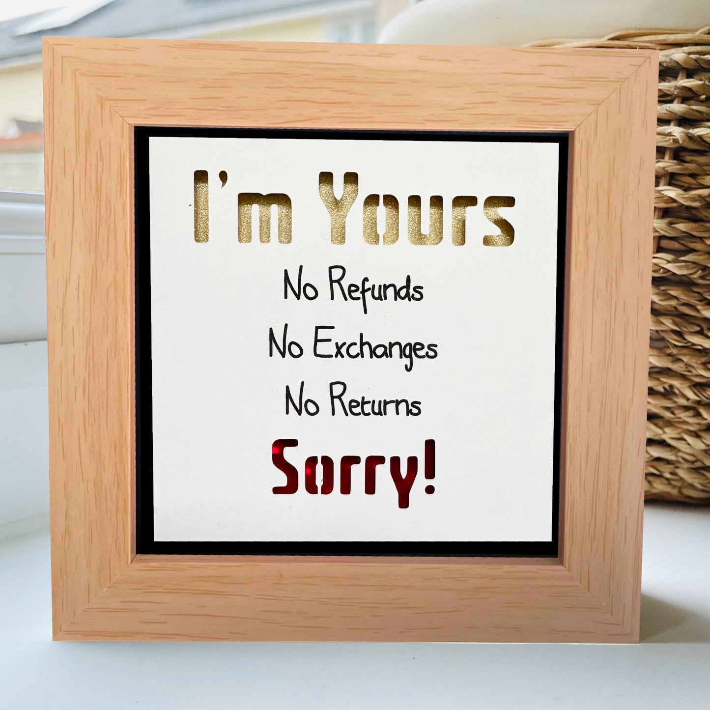 I'm yours... Sorry Quote 2