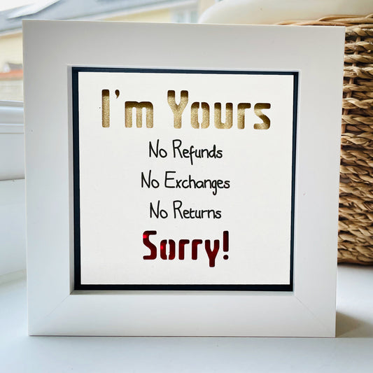 I'm yours... Sorry Quote 2