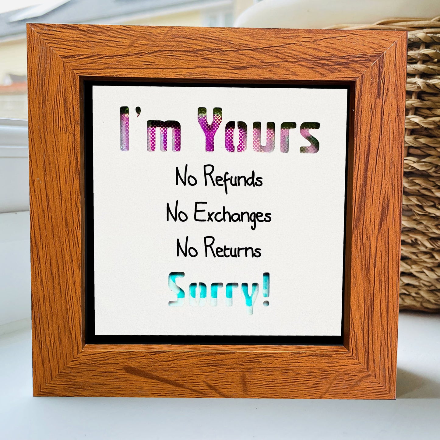 I'm yours... Sorry Quote 3