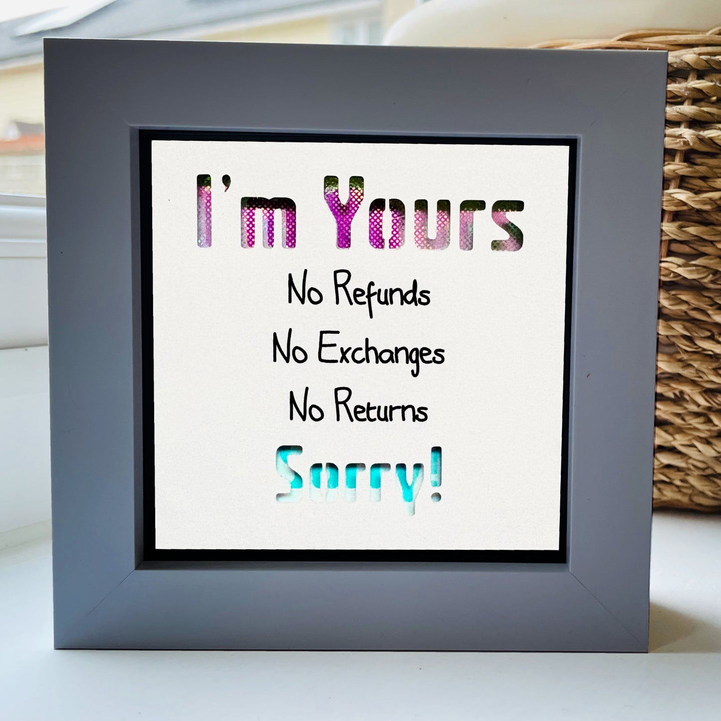 I'm yours... Sorry Quote 3