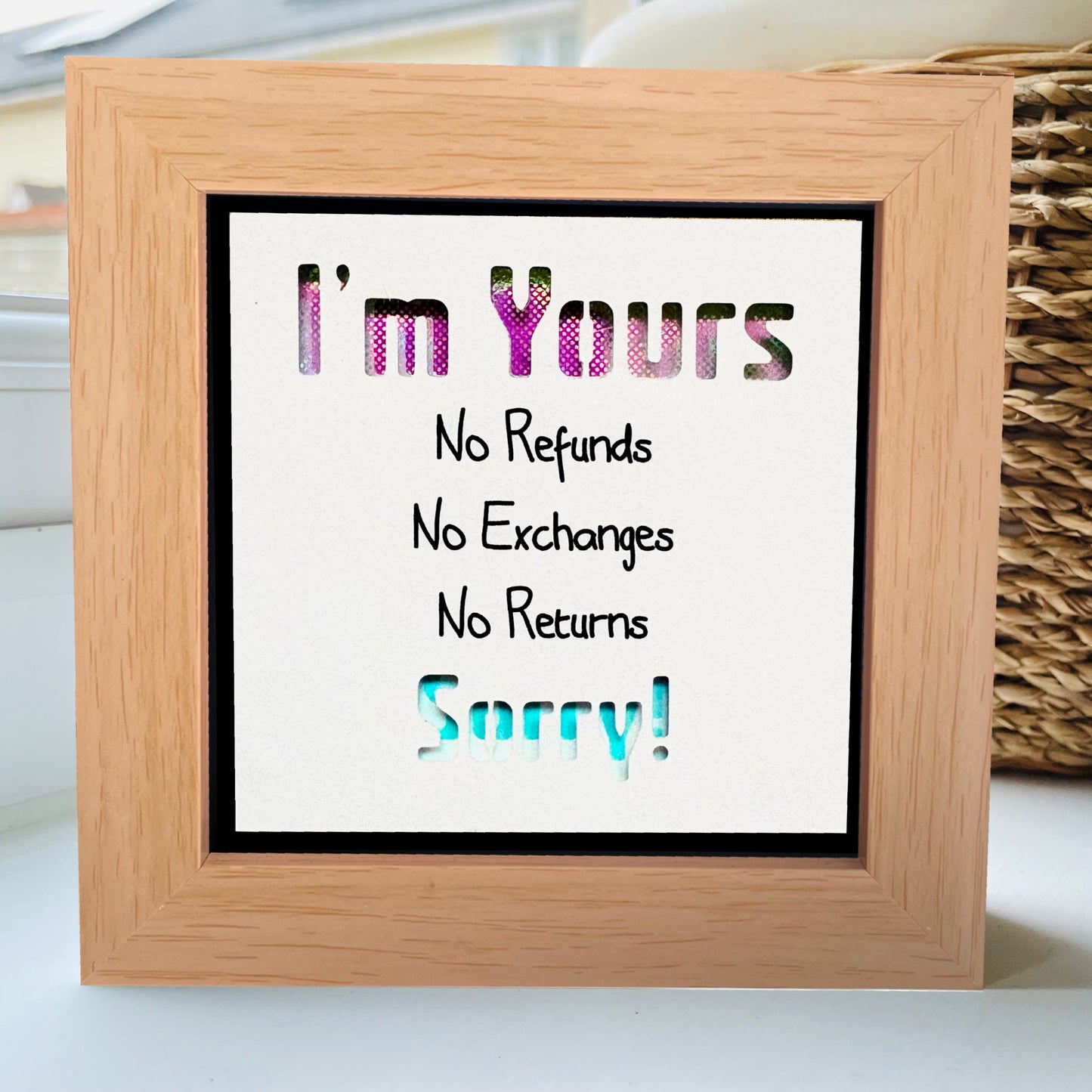 I'm yours... Sorry Quote 3