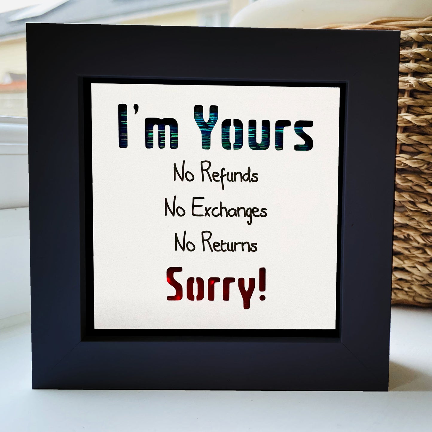 I'm yours... Sorry Quote 4