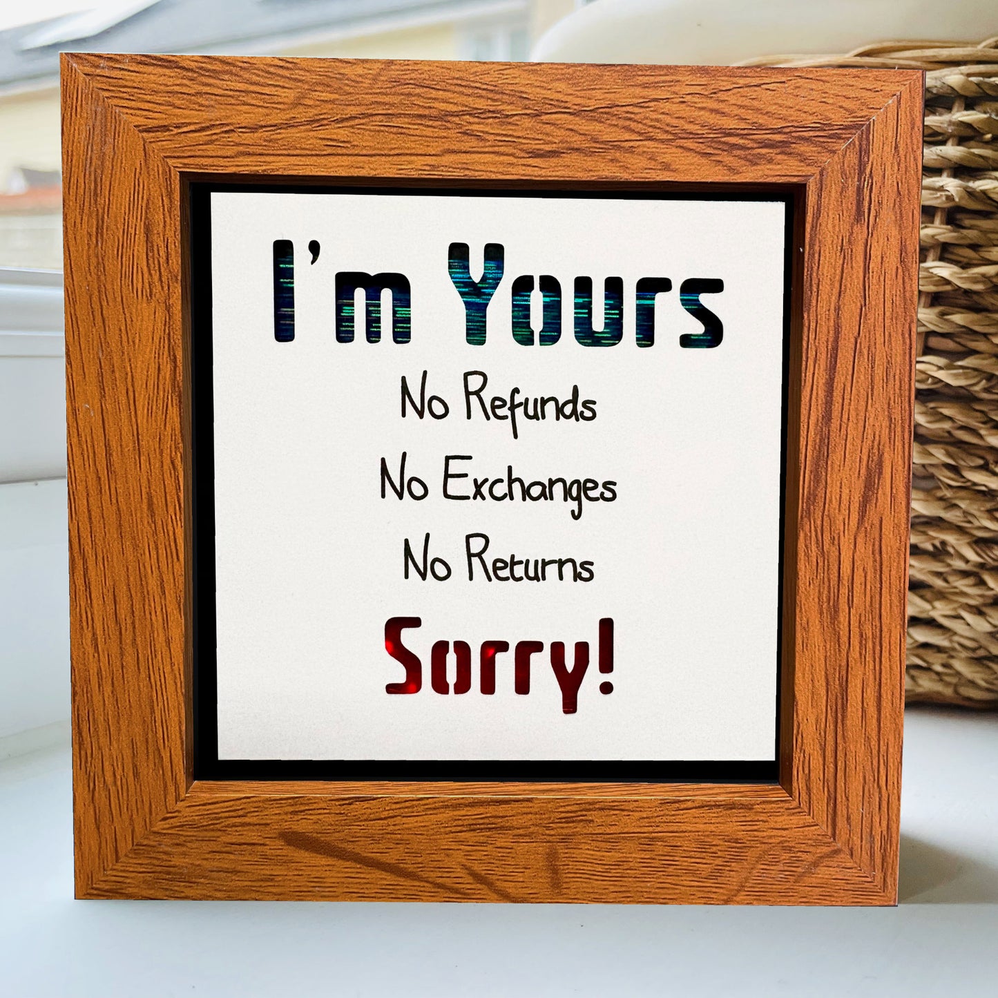 I'm yours... Sorry Quote 4