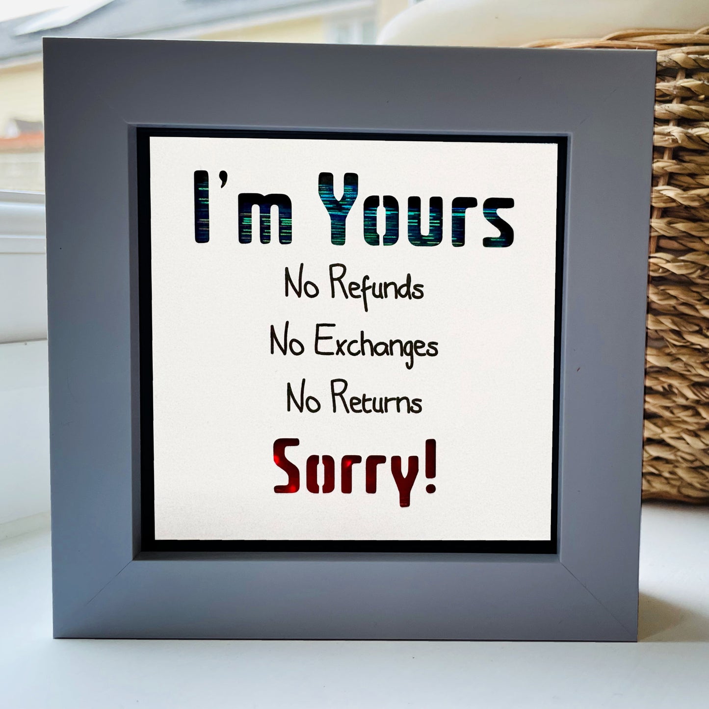 I'm yours... Sorry Quote 4