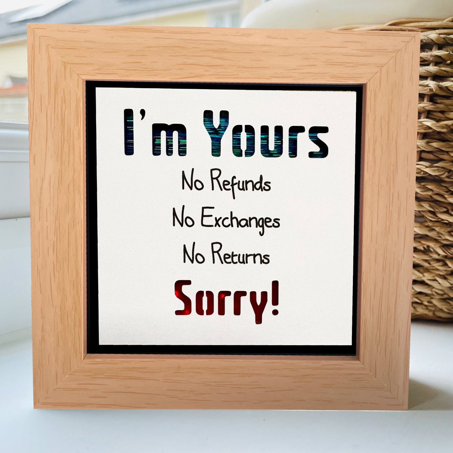 I'm yours... Sorry Quote 4