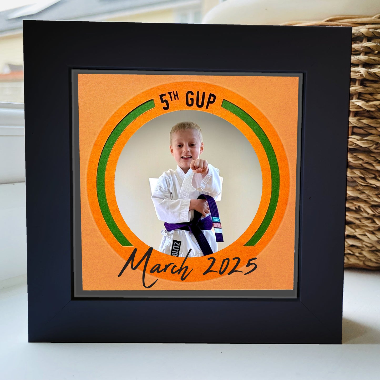 Karate Grading Photo Frame