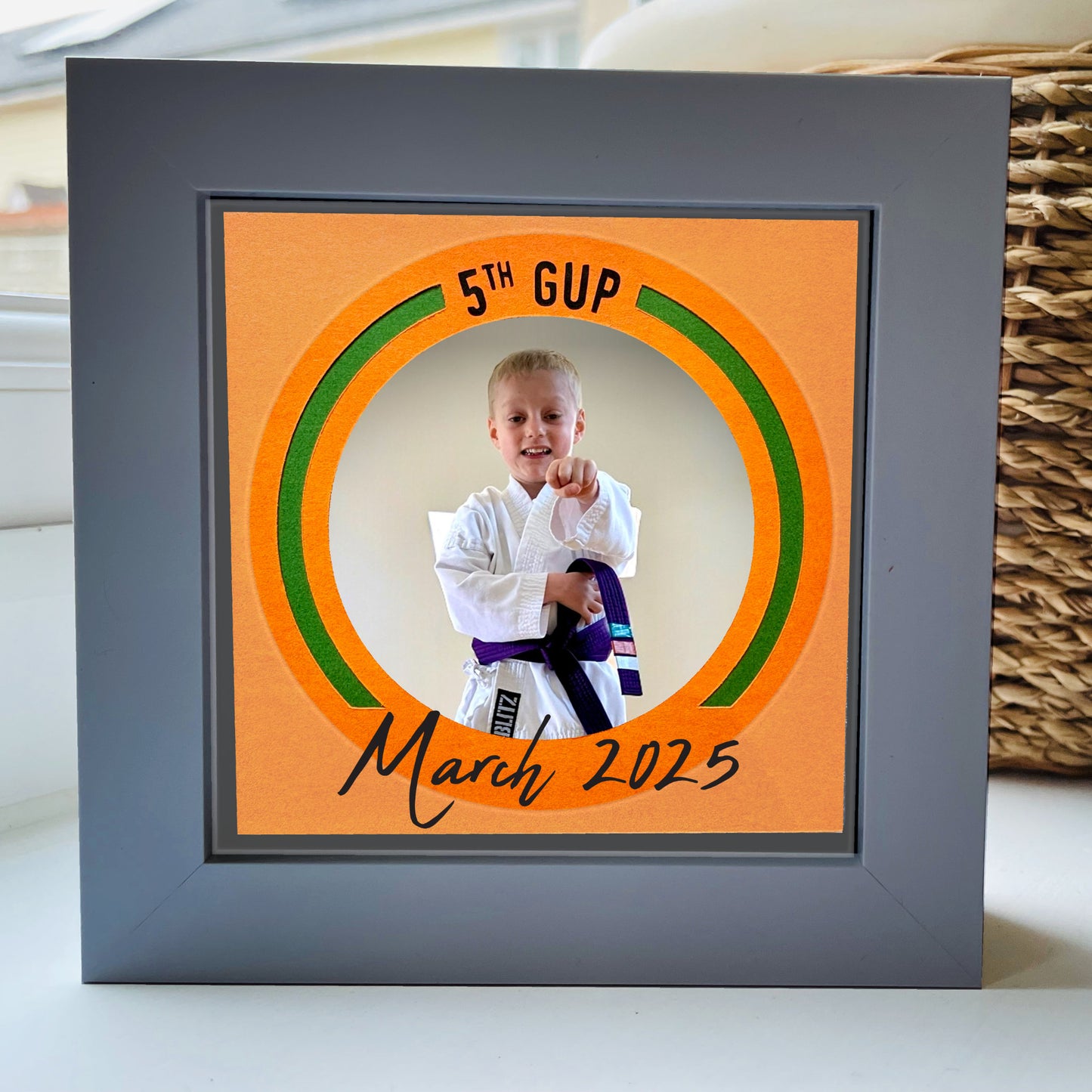 Karate Grading Photo Frame