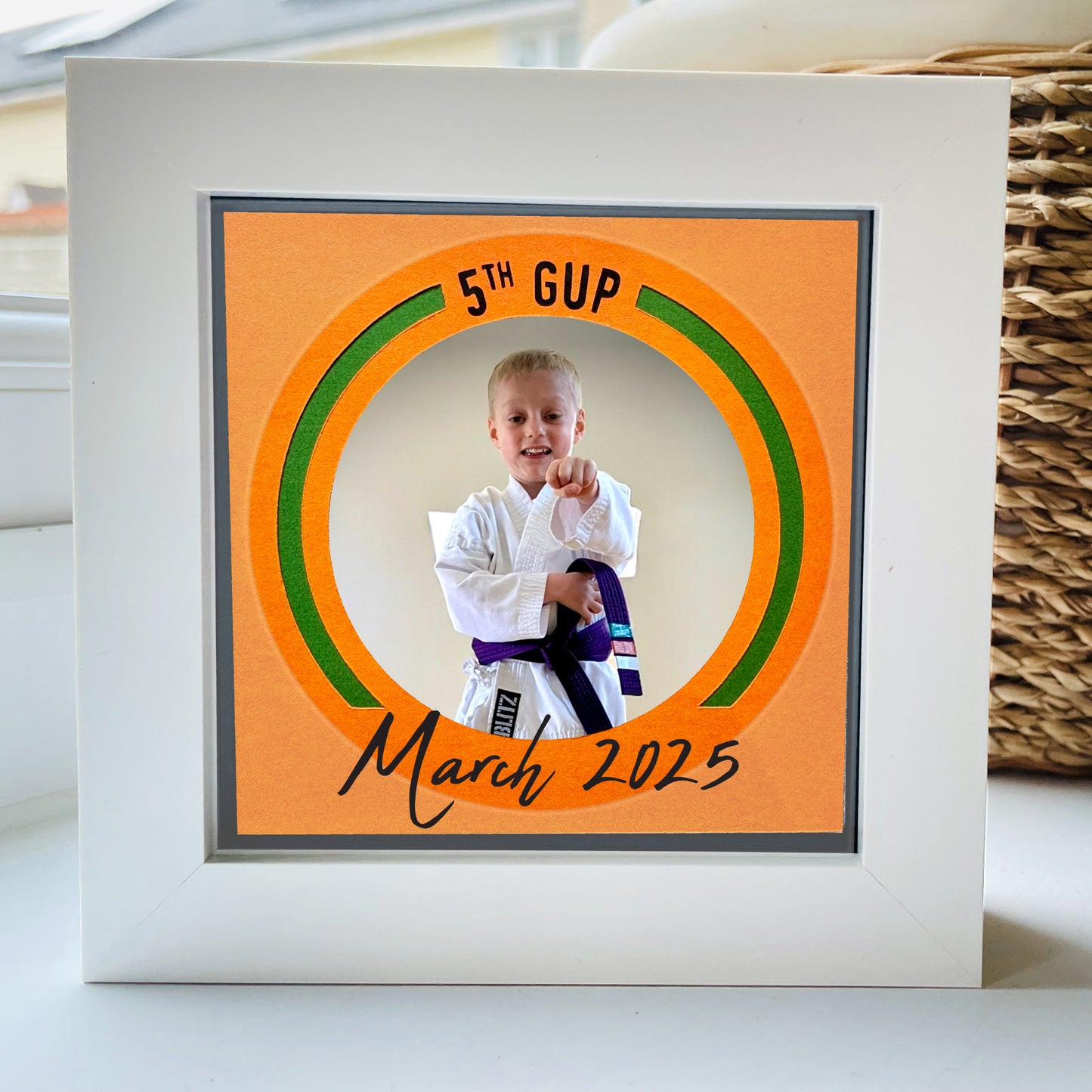 Karate Grading Photo Frame