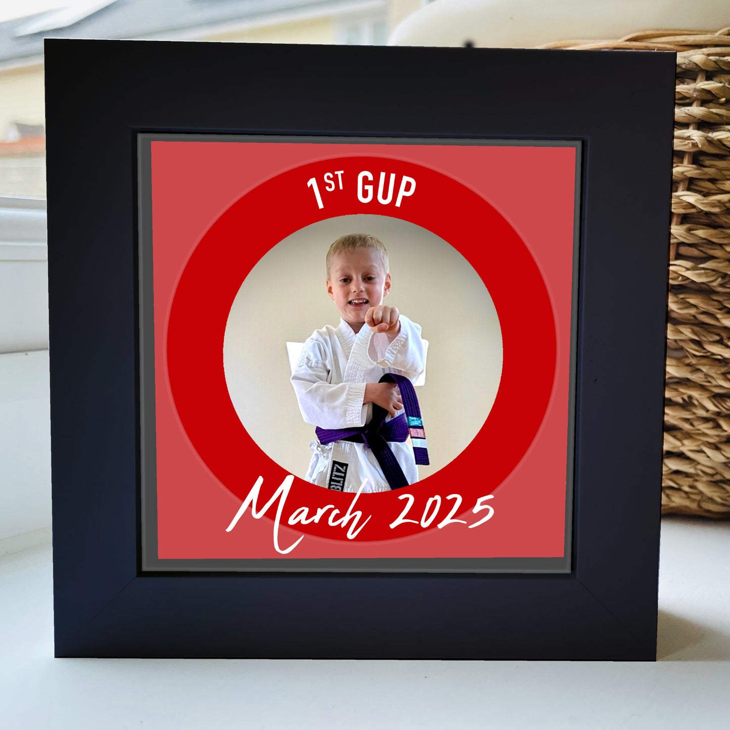 Karate Grading Photo Frame