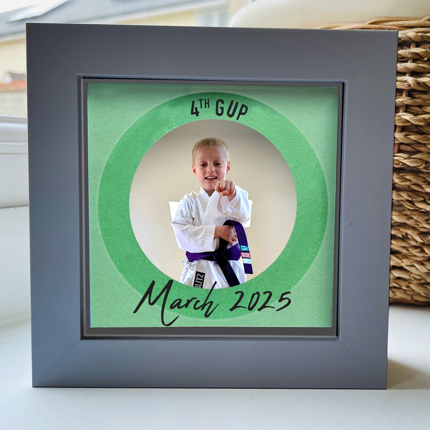 Karate Grading Photo Frame