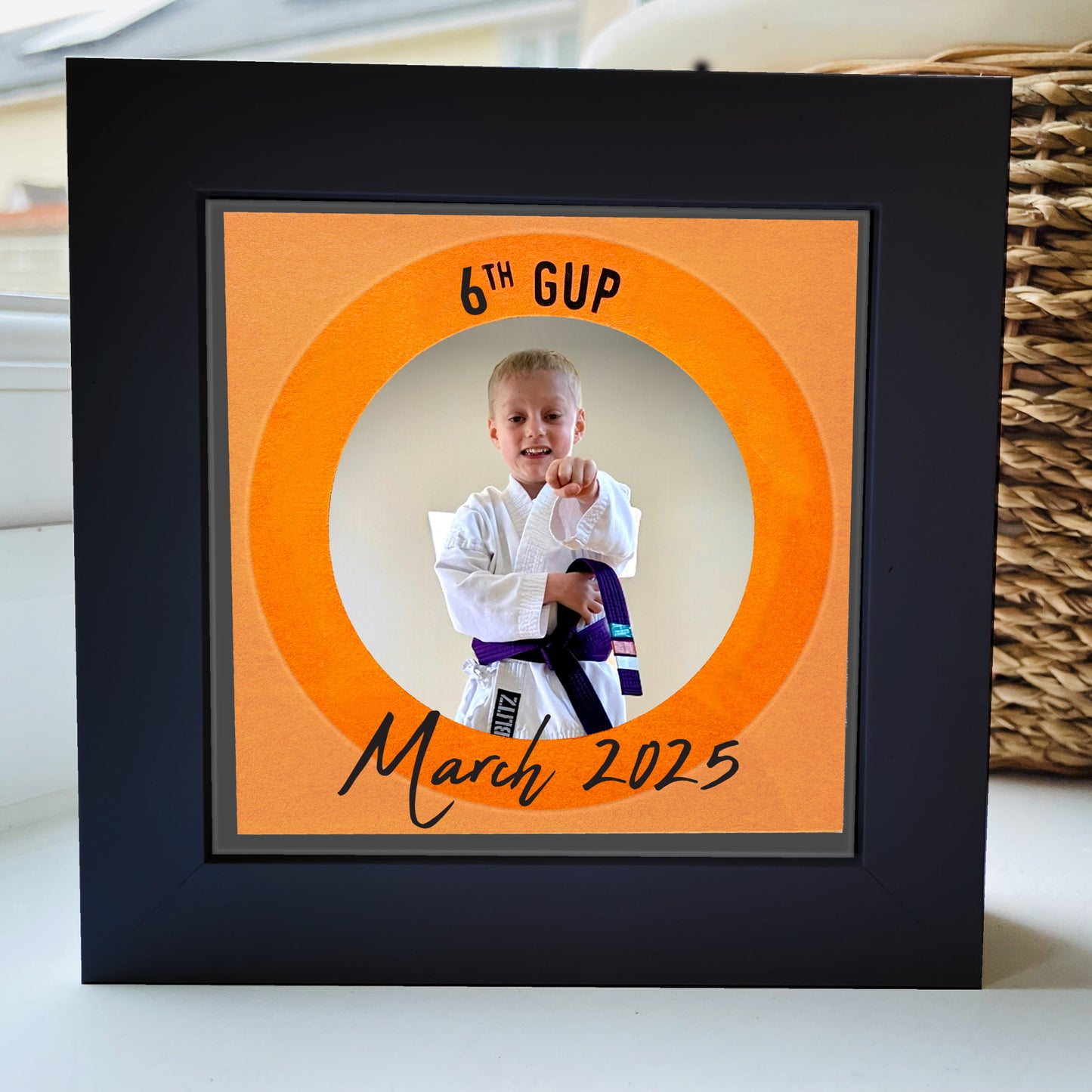 Karate Grading Photo Frame