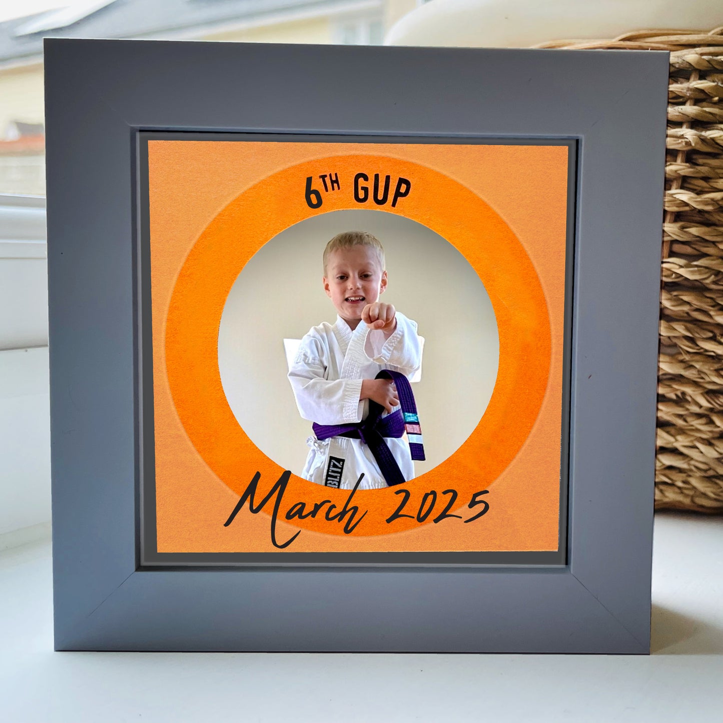 Karate Grading Photo Frame