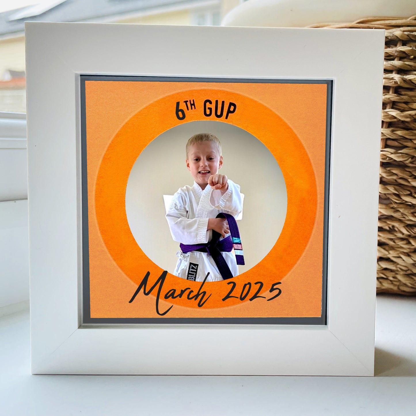 Karate Grading Photo Frame