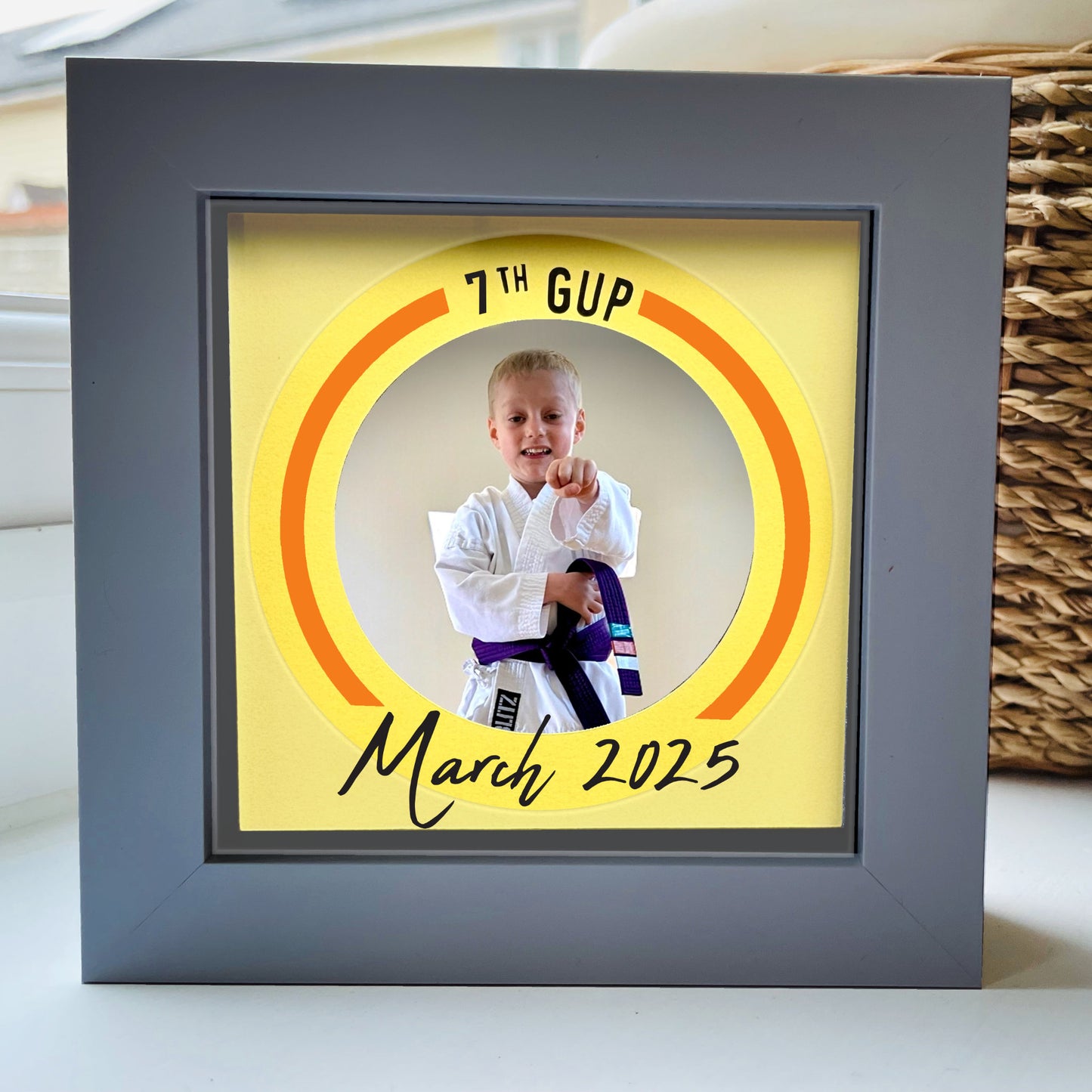 Karate Grading Photo Frame