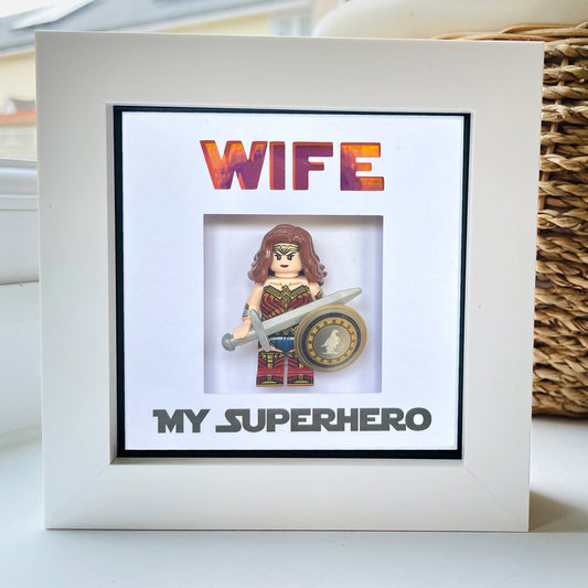 Mum/ Wife Superhero Character Miniature