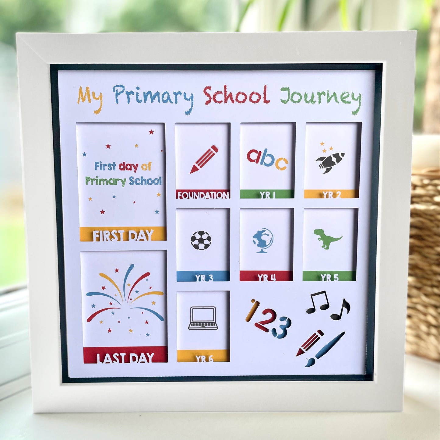 Primary School Journey Photo Frame