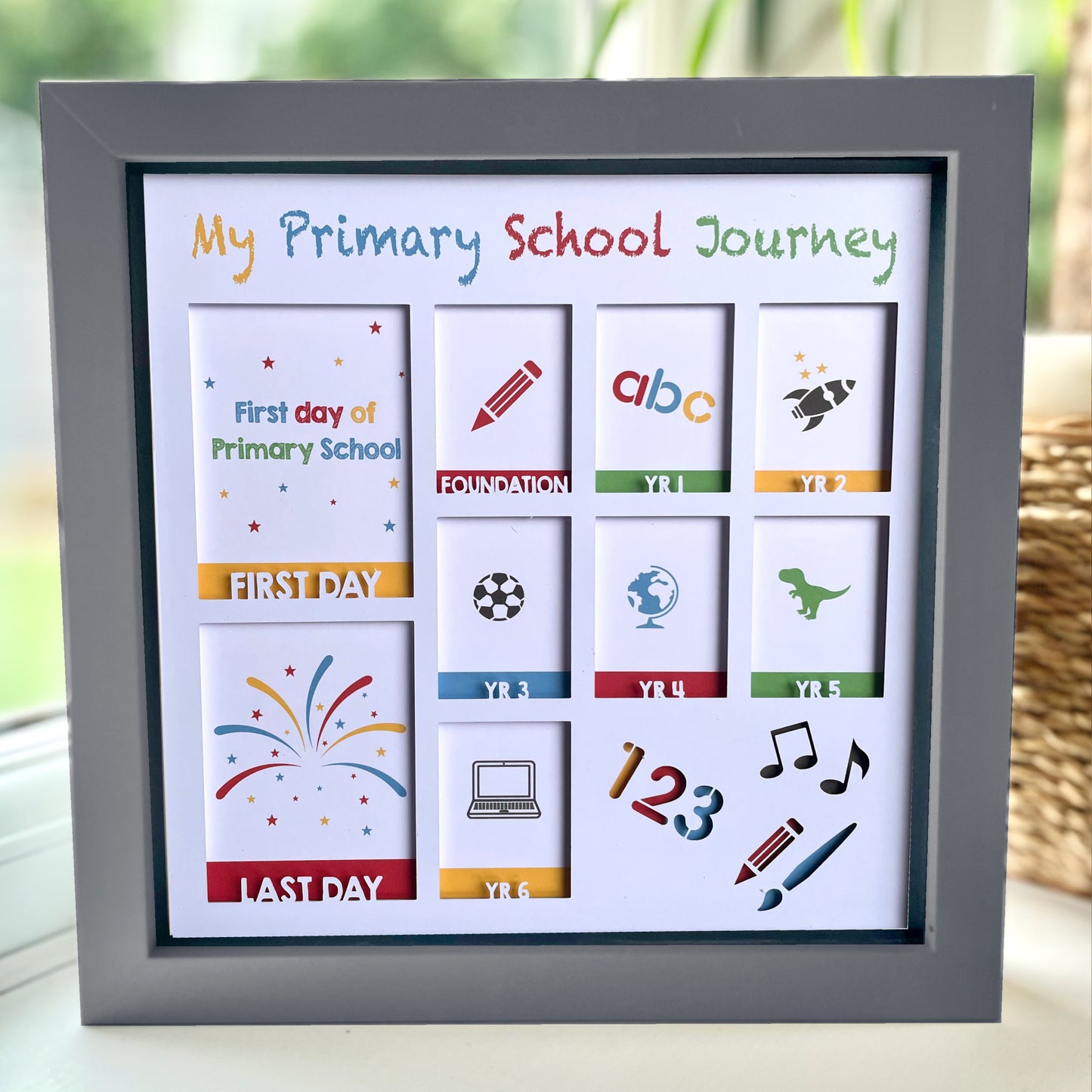 Primary School Journey Photo Frame