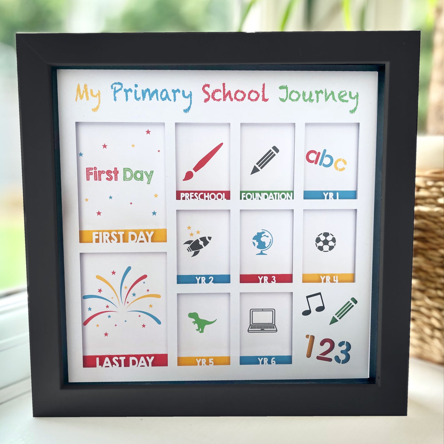 Primary School Journey Photo Frame