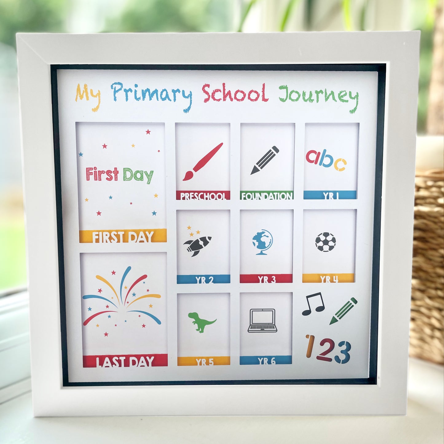 Primary School Journey Photo Frame