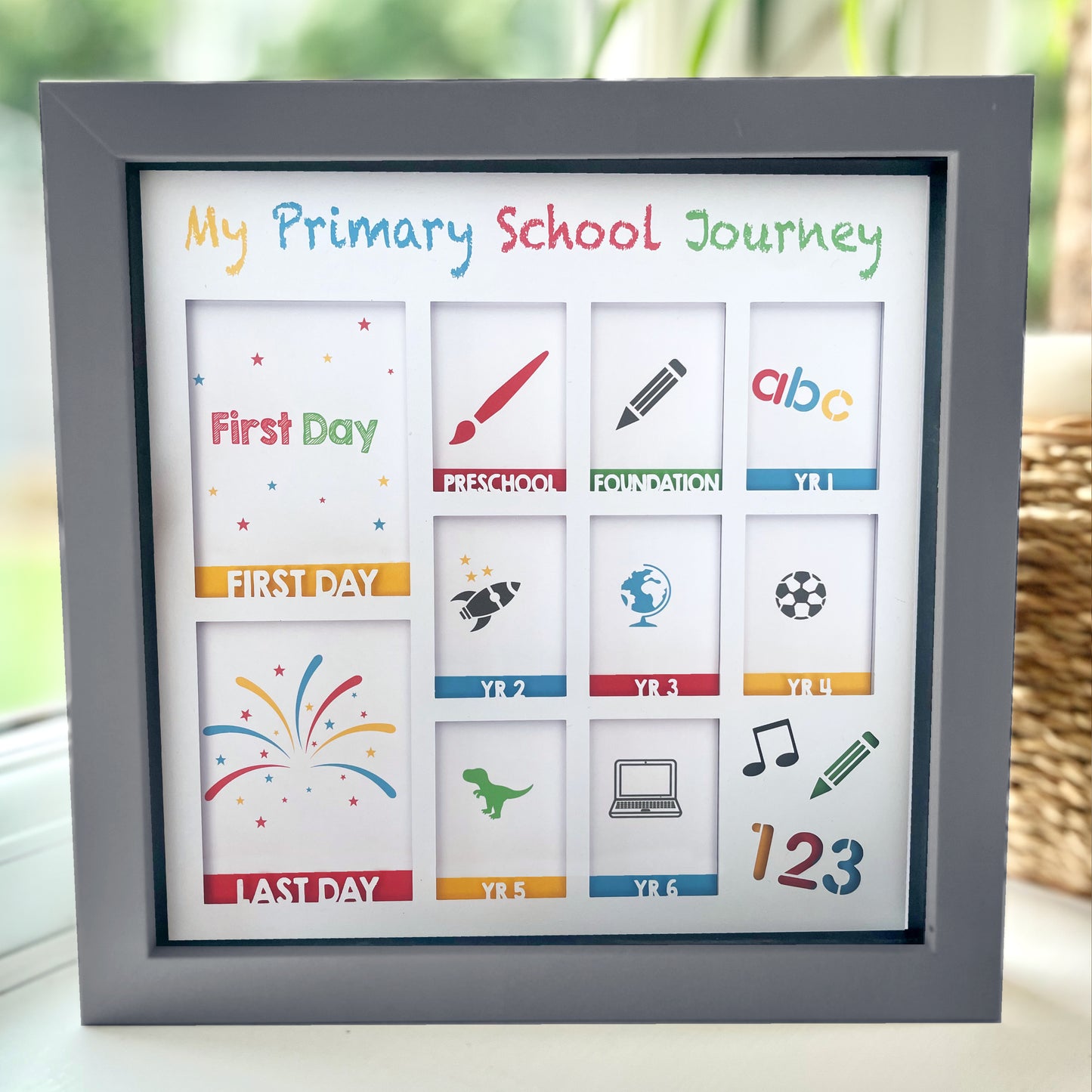 Primary School Journey Photo Frame