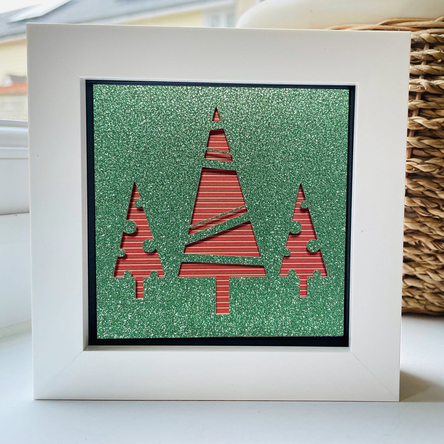 Christmas Tree 6 4 x 4” Box Frame