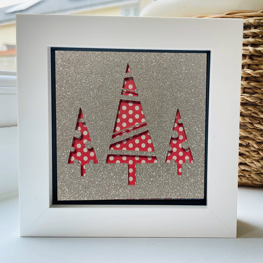 Christmas Tree 7 4 x 4” Box Frame