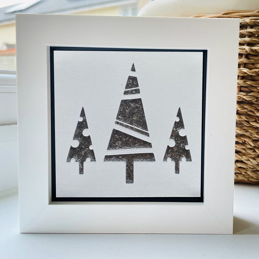 Christmas Tree 9 4 x 4” Box Frame